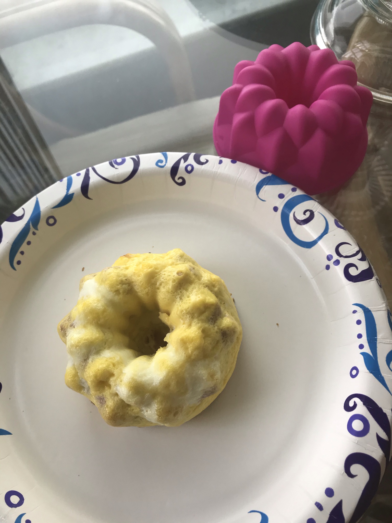 Air Fryer Pancakes and Eggs in Silicone Molds [The Color Wheel Gallery]