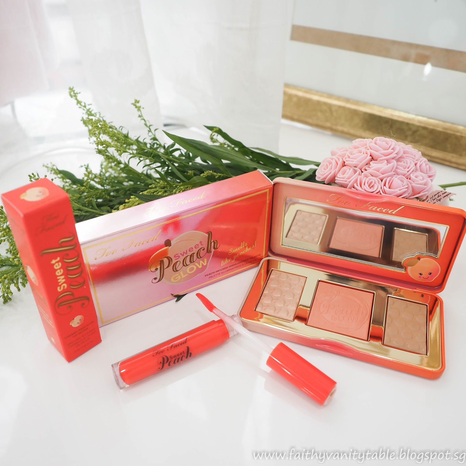 Tilslutte Urter Array Singapore Beauty, Travel and Lifestyle Blog: Too Faced Sweet Peach  Collection : Unsponsored Honest Thoughts and First Impressions