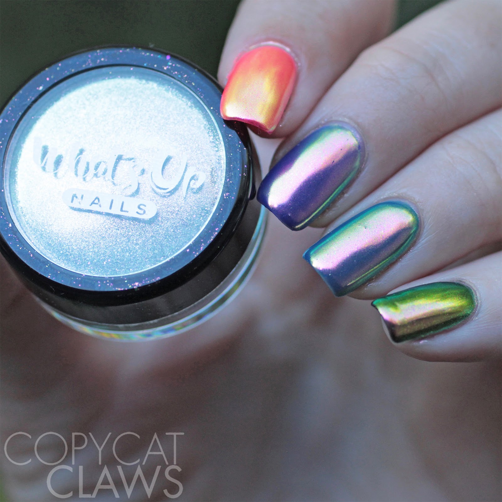 Holographic Powder for Nails - Whats Up Nails