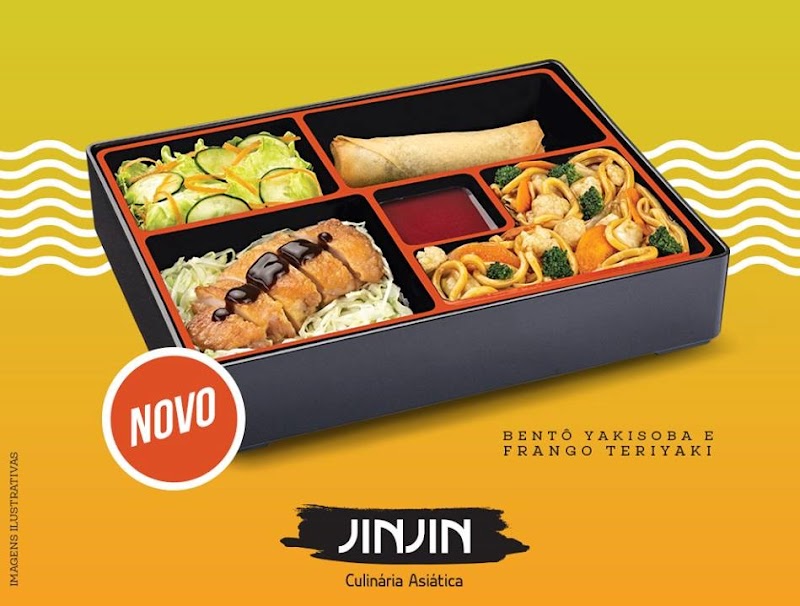 Jin Jin adere a nova onda oriental: Os Bentôs. Jin Jin adere a nova onda oriental: Os Bentôs.