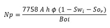 Ecuación de Np