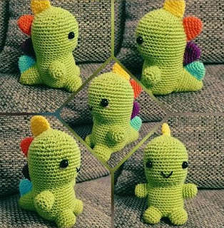 PATRON GRATIS DINOSAURIO AMIGURUMI 43282