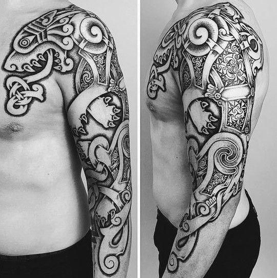 Nordique Tatouage Viking Bras Homme Télécharger
