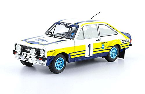 coleccion autos de rally 1:24 salvat argentina, ford escort rs 1800 1:24