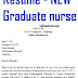 Sample resume for new graduate registered nurse