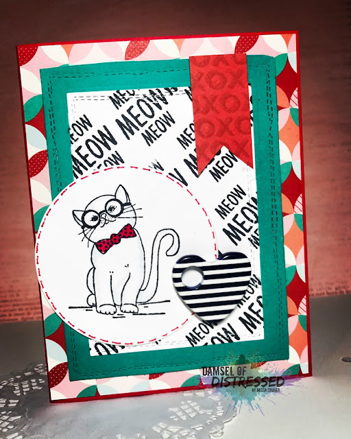 Cat Valentine's Day Card Stamped Pun cat_valentines_day_card_stamped_pun