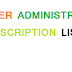 Administration Manager Job Duties and Responsibilities List