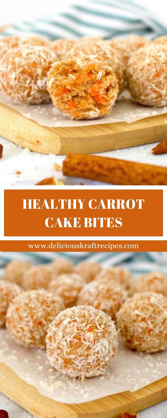HEALTHY CARROT CAKE BITES