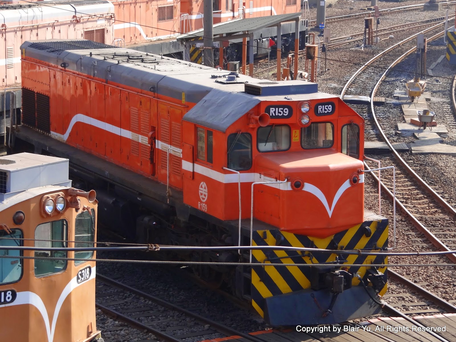 Blair's 鐵道攝影: R159柴電機車 / TRA R159 Diesel-electric Locomotive