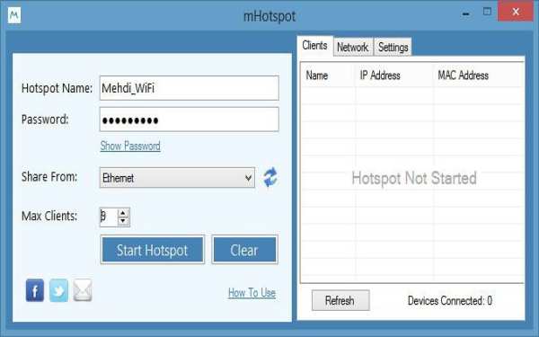 Hotspot Software for PC