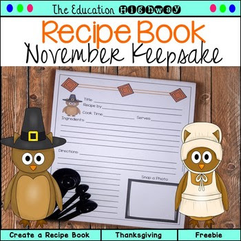 Teacher Freebies for November