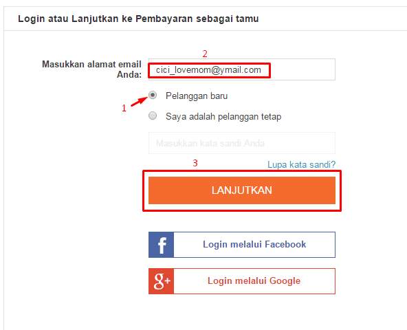 cara membeli barang online