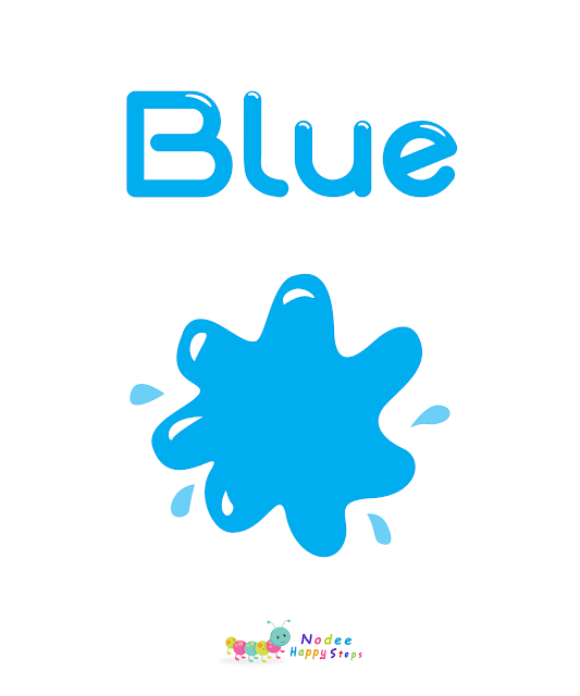 Blue Color - Colors Flashcards for kids