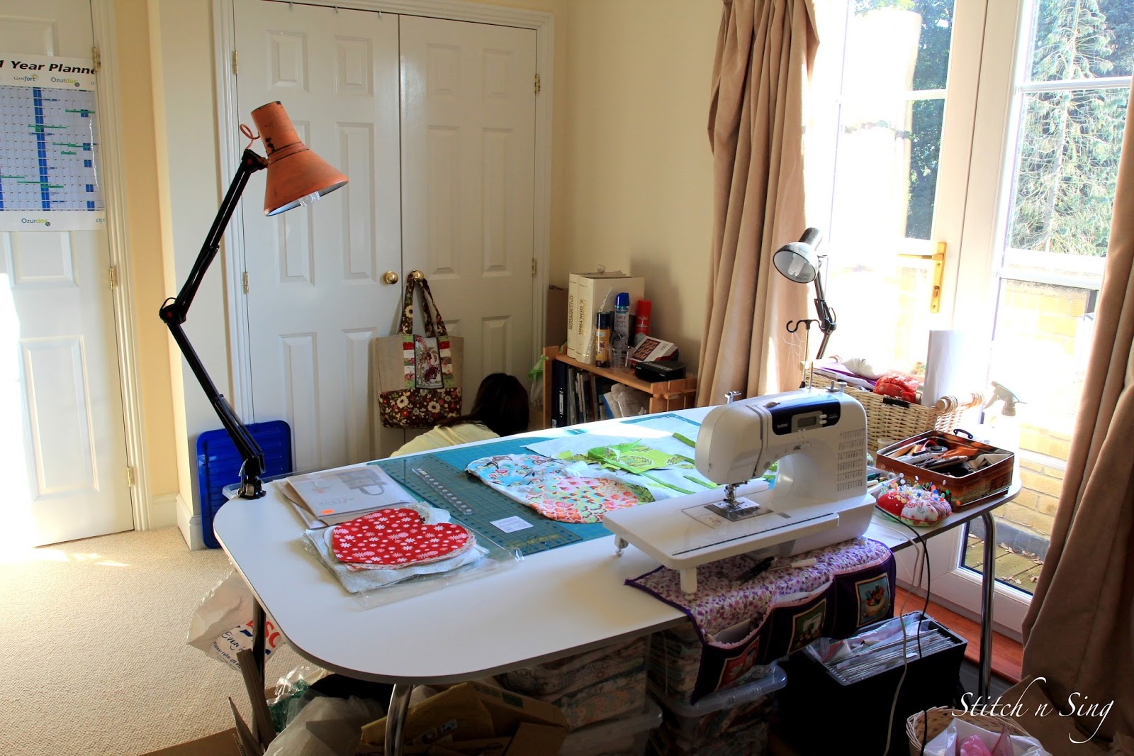 Stitch n Sing My Sewing Space