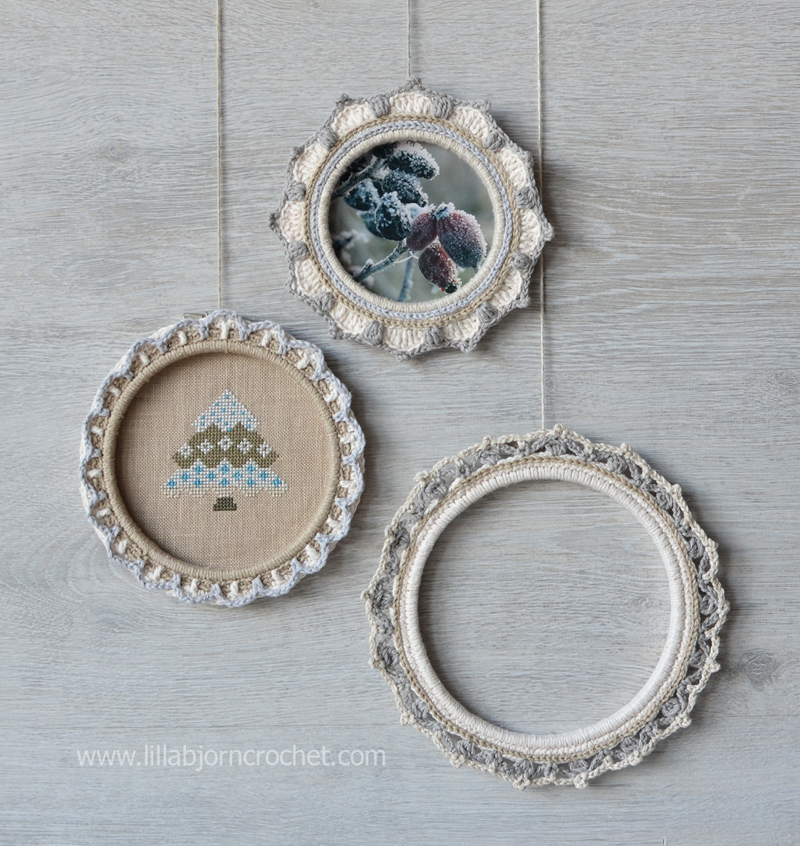 How to Turn Embroidery Hoops into Photo Frames: Tutorial