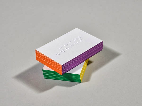 Embossed Business Cards