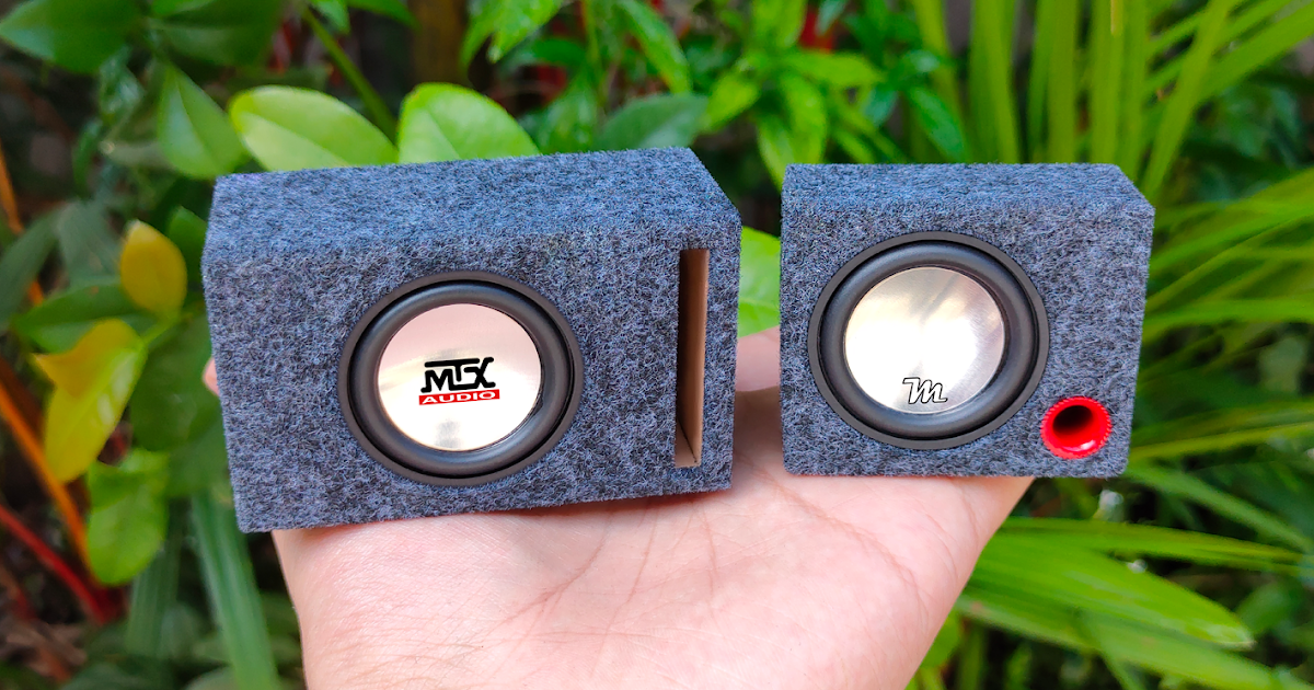 DIY Mini Subwoofer Insane Tiny Subwoofer 33Hz38Hz CRAZY FLEX