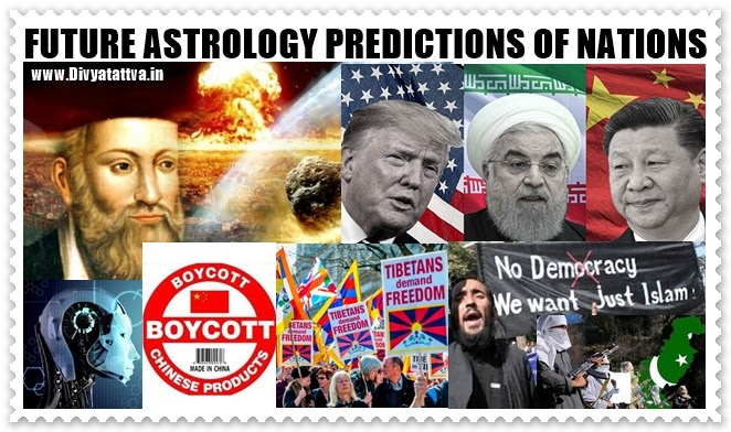 Astrology Future Predictions of USA India China 2023 2024 UK France