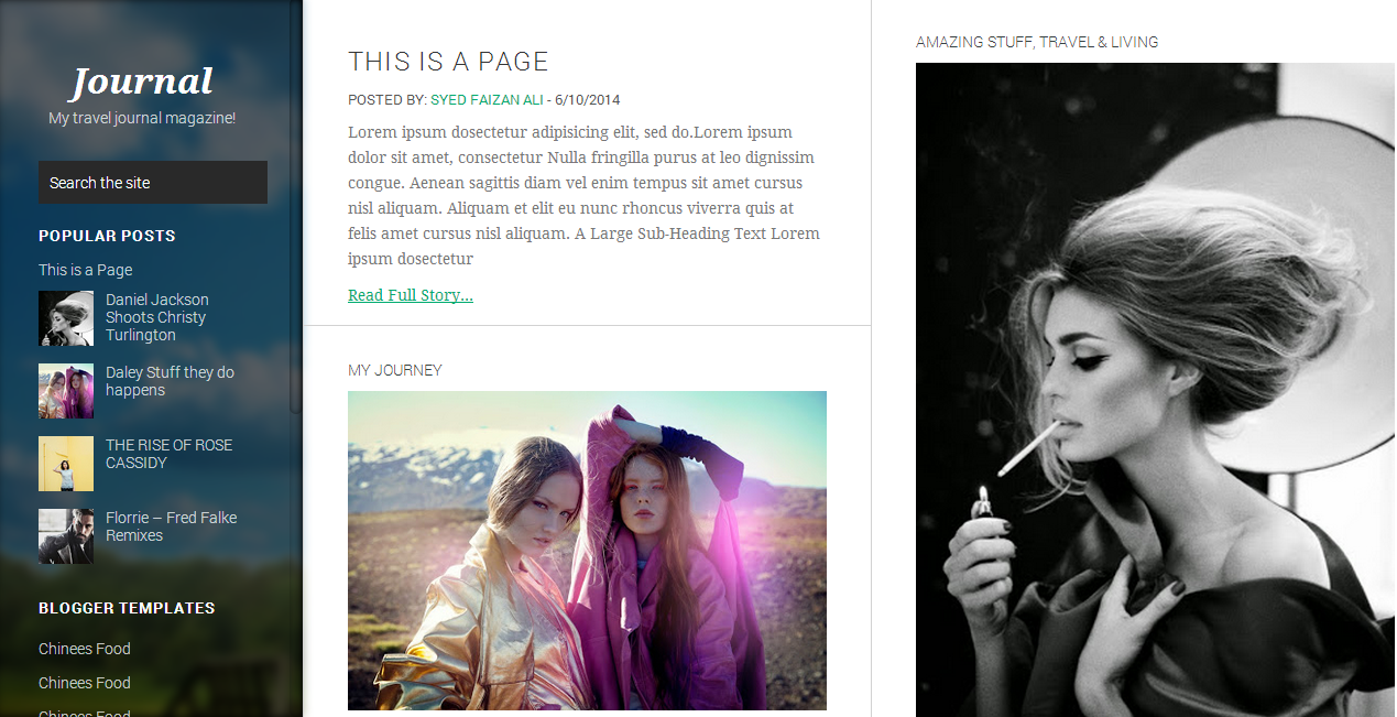 journey responsive blogger template journey responsive blogger template
