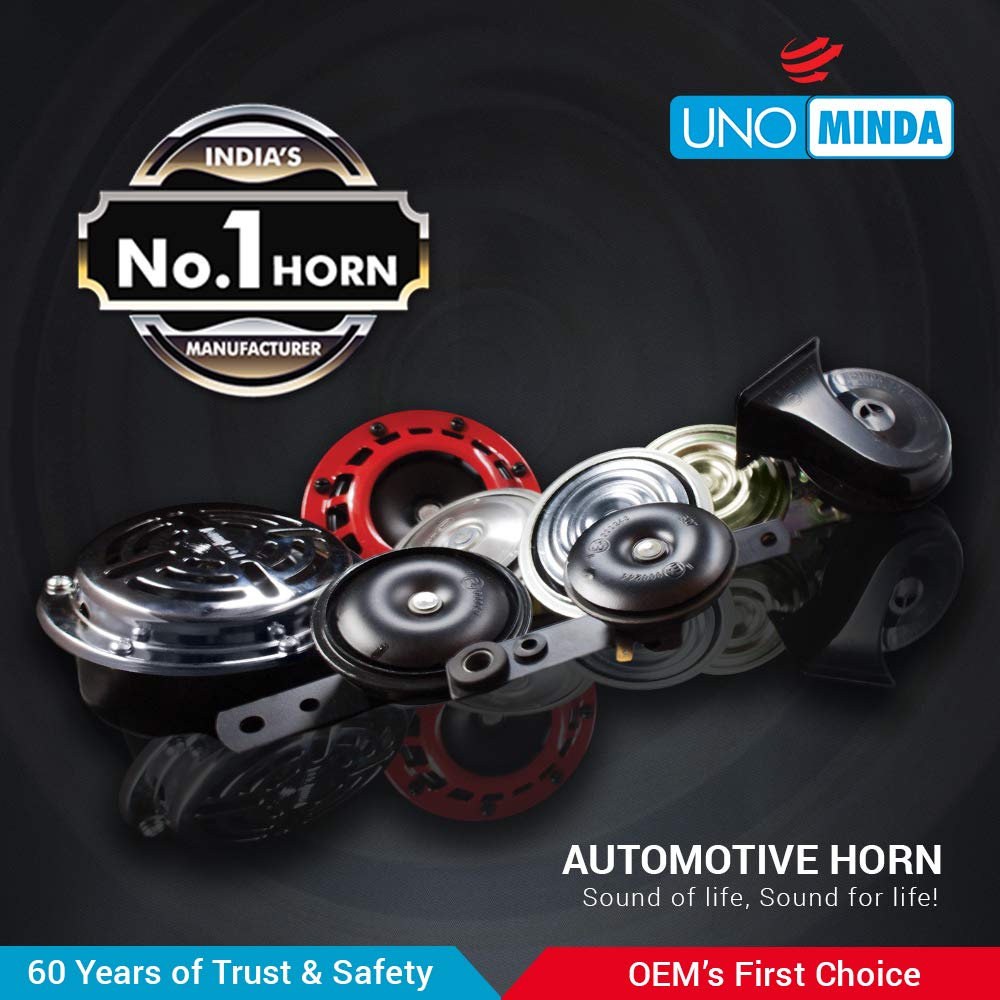UNO MINDA HORN D82 & P70 Shapno Auto Motorcycle Parts Importer and