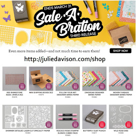 Stampin' Up! Sale-a-Bration 2020 3rd Release