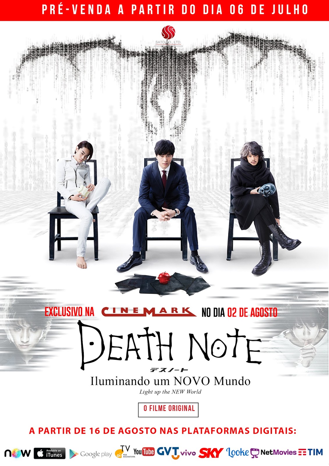 DEATH NOTE: TRILOGIA JAPONESA CHEGA AO BRASIL ~ U-Rider