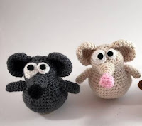 PATRON GRATIS RATON AMIGURUMI 1267