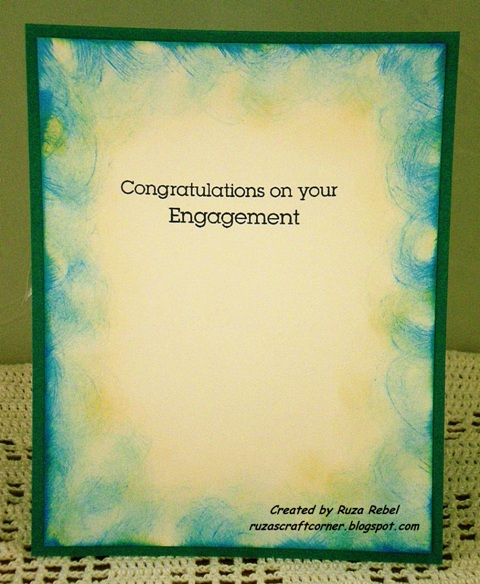 Engagement card