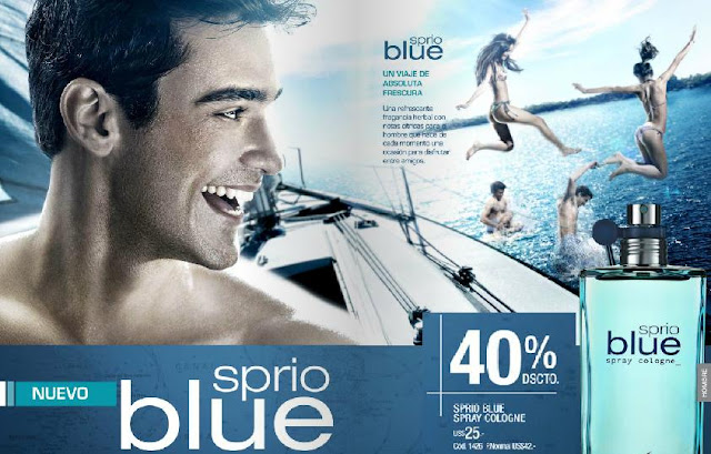 Perfume sprio blue yanbal clearance
