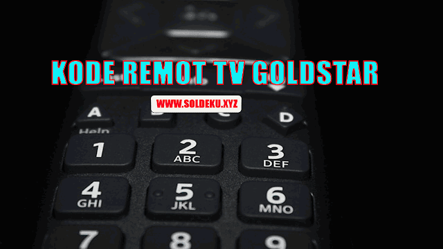 KODE REMOT TV GOLDSTAR