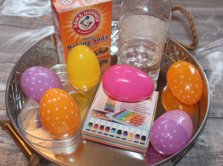 Fizzy Egg Baking Soda and Vinegar Reaction Messy Little Monster