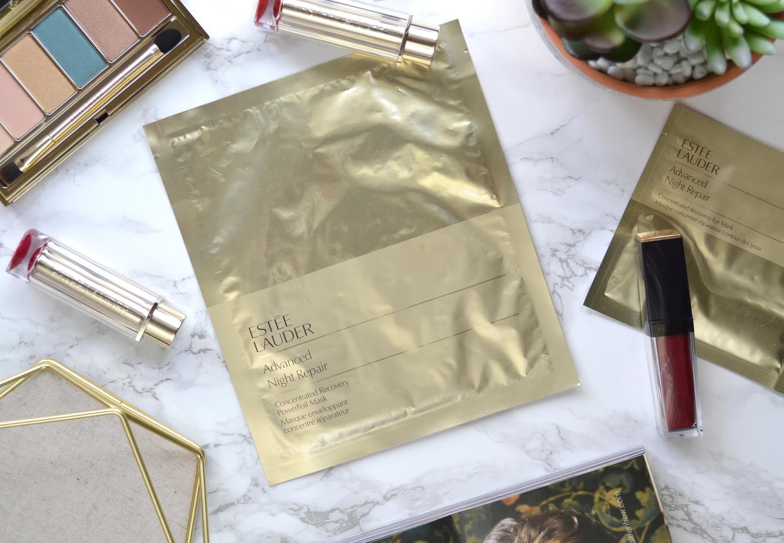 SHEET MASK | Estee Lauder Advanced Repair PowerFoil | Cosmetic Proof | Vancouver beauty, art and lifestyle blog