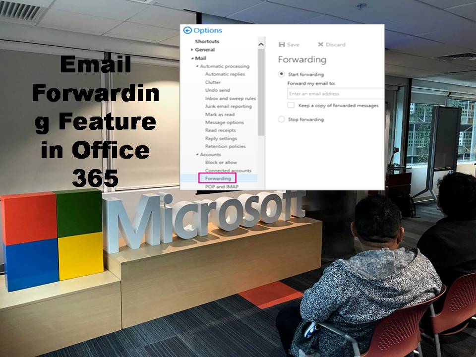 Hoe de functie voor het doorsturen van email in Office 365 te gebruiken?