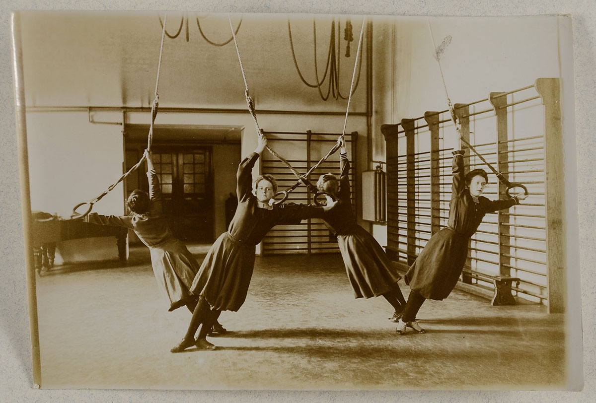 Vintage Photographs Show German Women Practicing Swedish Gymnastics in