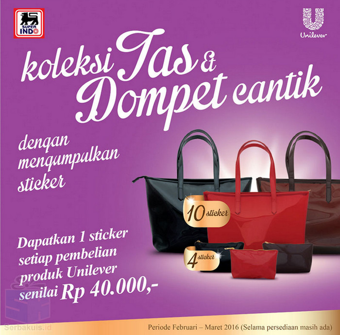 Promo Super Indo Kumpulkan Sticker Berhadiah Tas & Dompet Cantik Promo Super Indo Kumpulkan Sticker Berhadiah Tas & Dompet Cantik