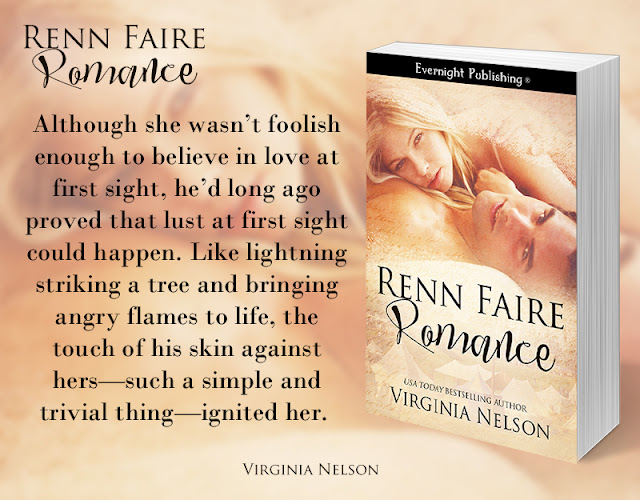 Virginia Nelson, Author Renn Faire Romance!