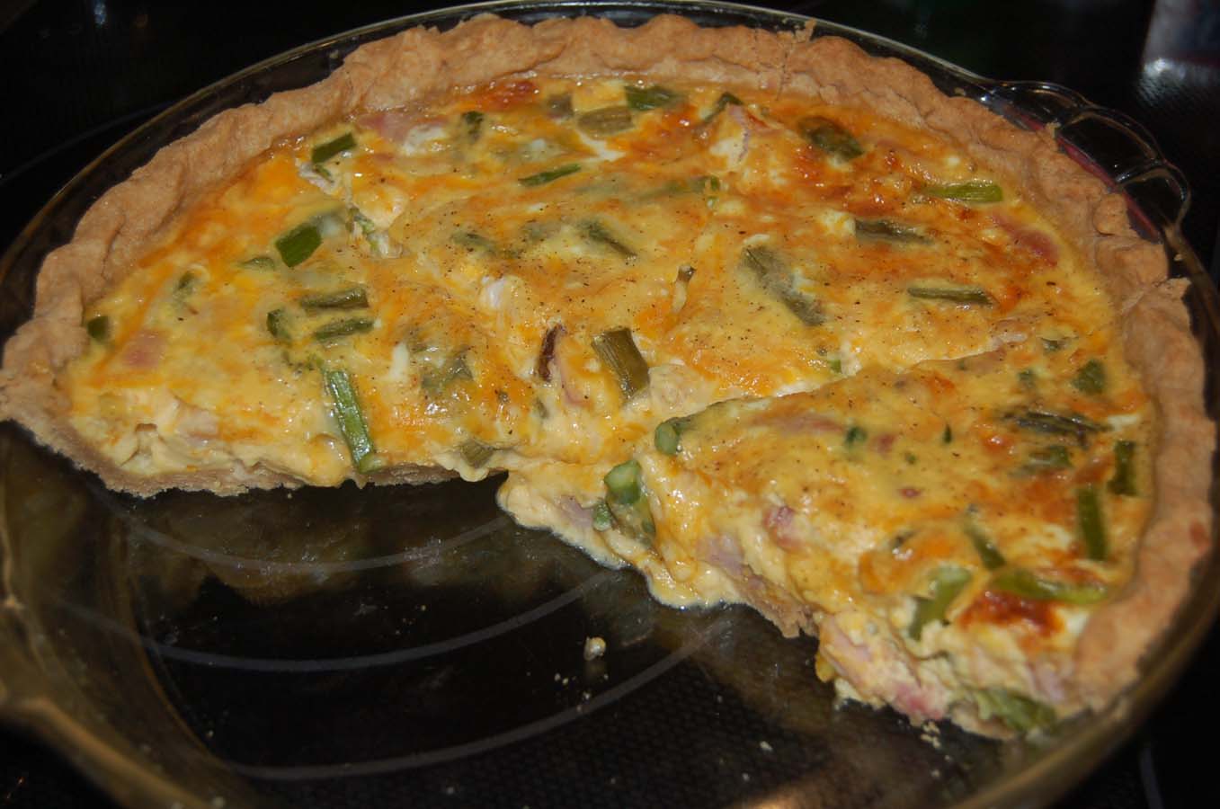 Lynn's Craft Blog Quiche for Dinner