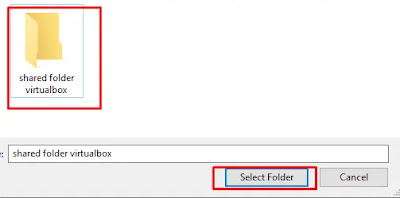 Select Folder to share