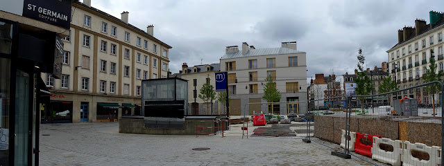 La Place Saint-Germain et sa nouvelle station de métro (27 Juin 2021)