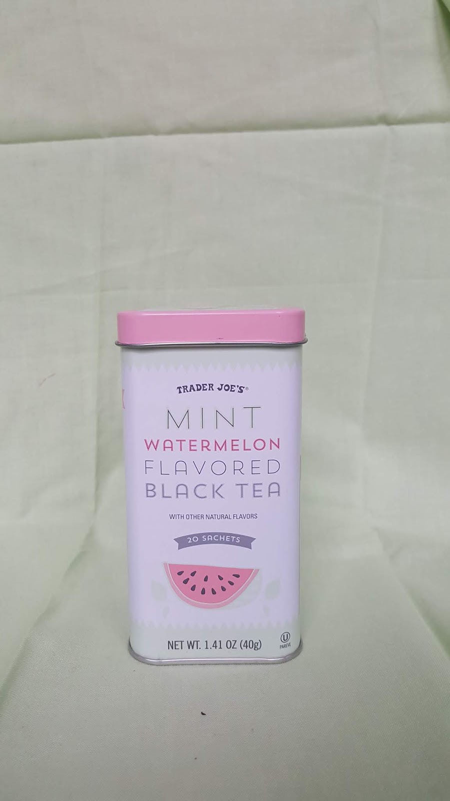 Food Review Trader Joe's Watermelon Mint Black Tea
