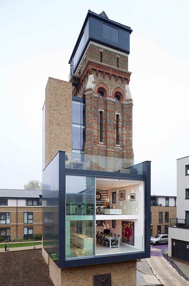 World of Architecture: Unusual Home: Water Tower Transformed Into