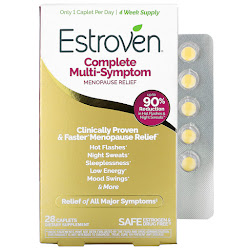 Estroven, Complete Menopause Relief, 28 Once Daily Vegetarian Caplets