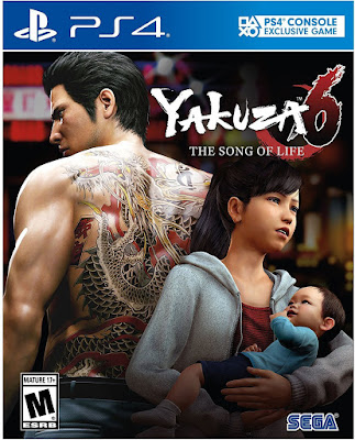 Yakuza 6 The Song of Life Game Cover PS4 Standard Edition