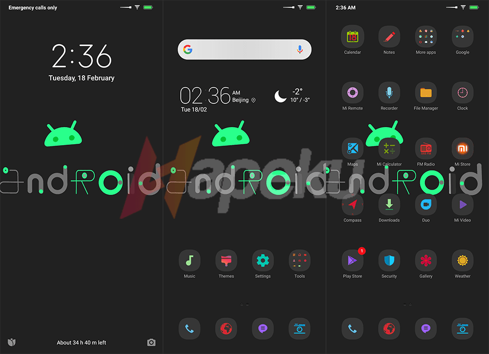 Theme Android Grey MIUI 10 & 11 Theme Android Grey MIUI 10 & 11
