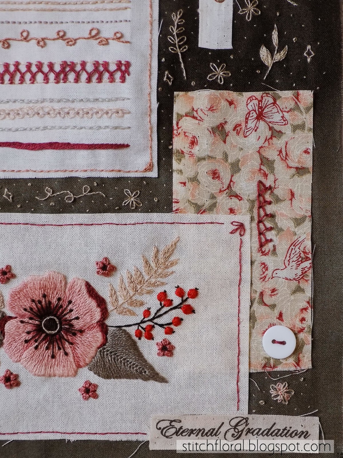 Embroidery doodles Stitch Floral