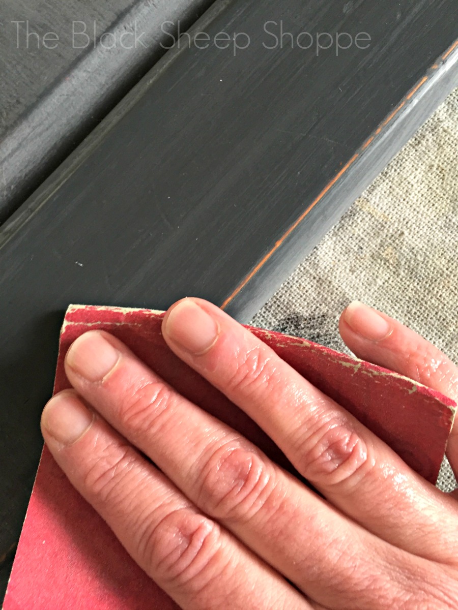 How to Sand Chalk Paint Indoors (Without Making a Mess)