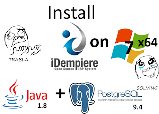 Install iDempiere Java ERP with PostgreSQL on Windows 7 tutorial