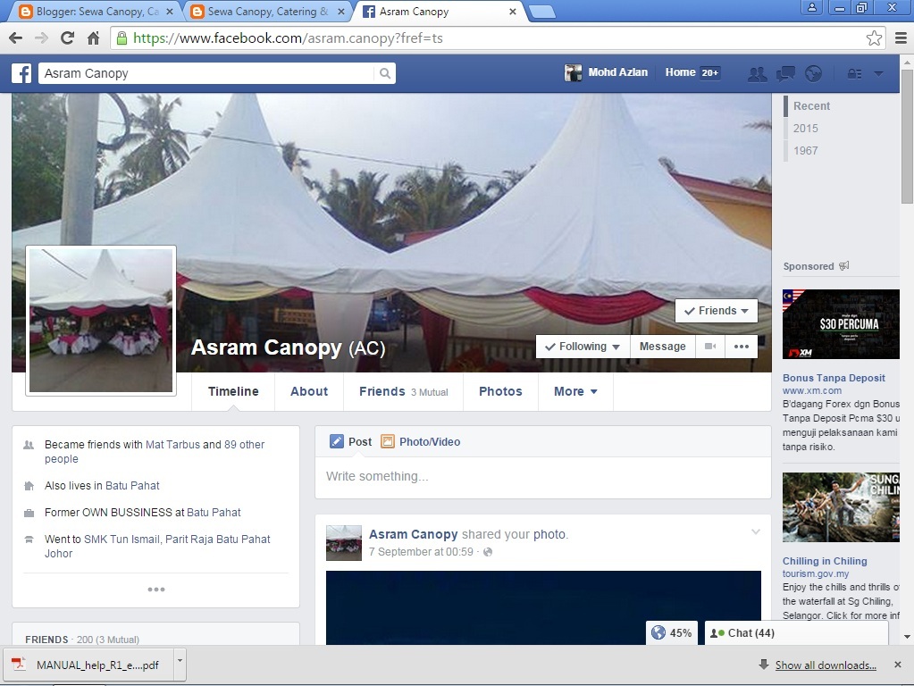 Facebook Asram Canopy @ AC