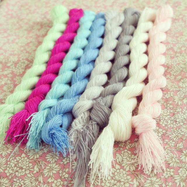 ByHaafner, crochet, yarn, pastel