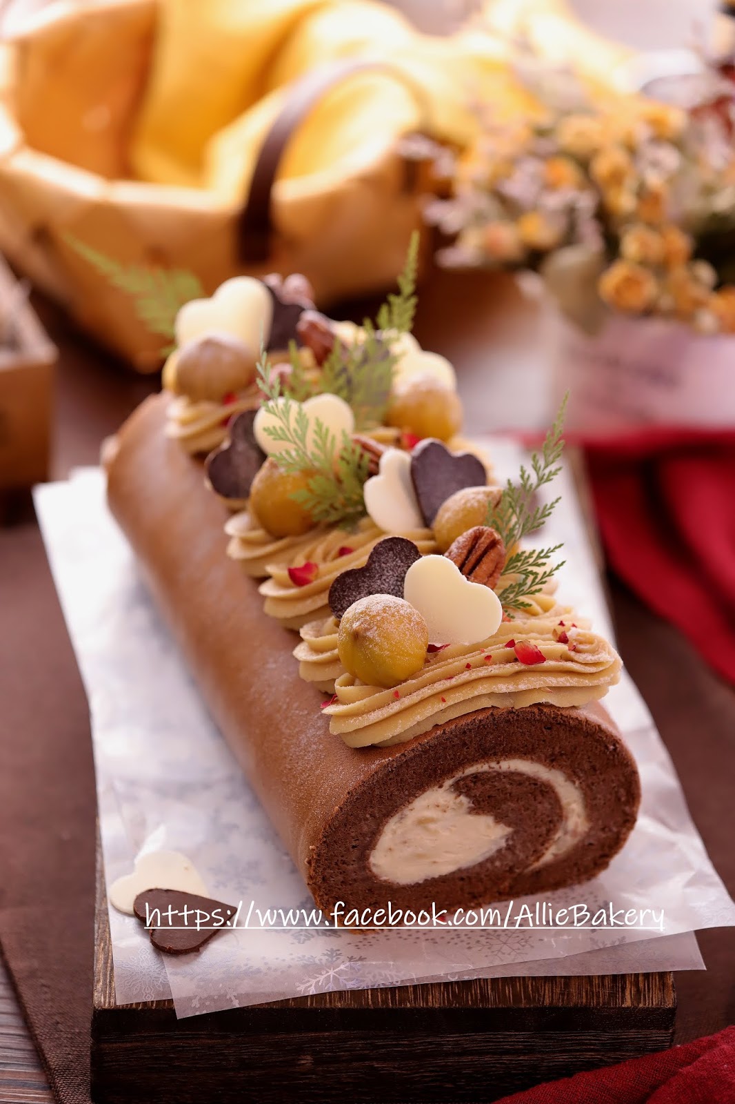 「巧克力栗子磅蛋糕」一到秋天就想念栗子的这份甜～_哔哩哔哩_bilibili